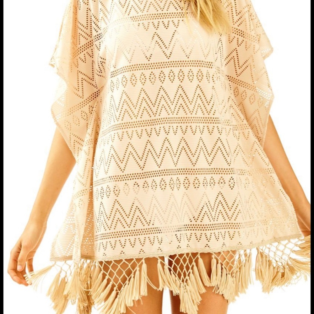Lilly Pulitzer Gold cover up